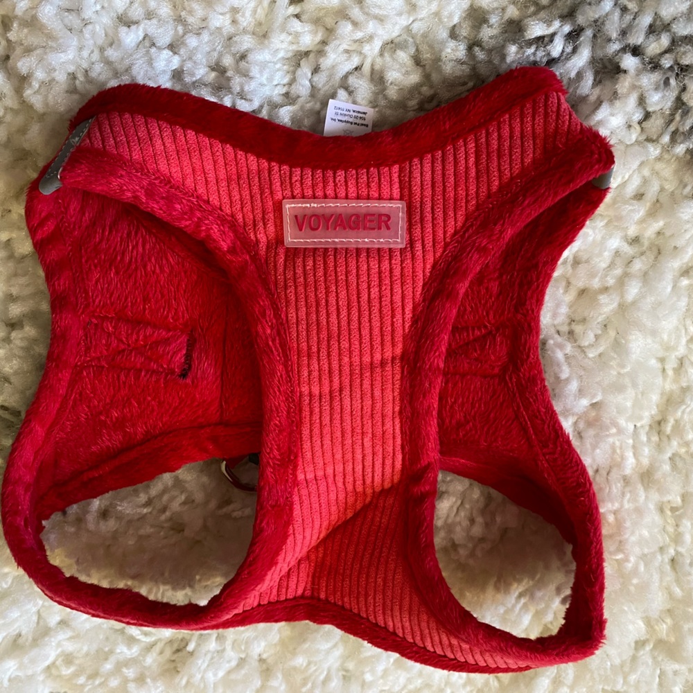 VOYAGER RED size large dog harness size large